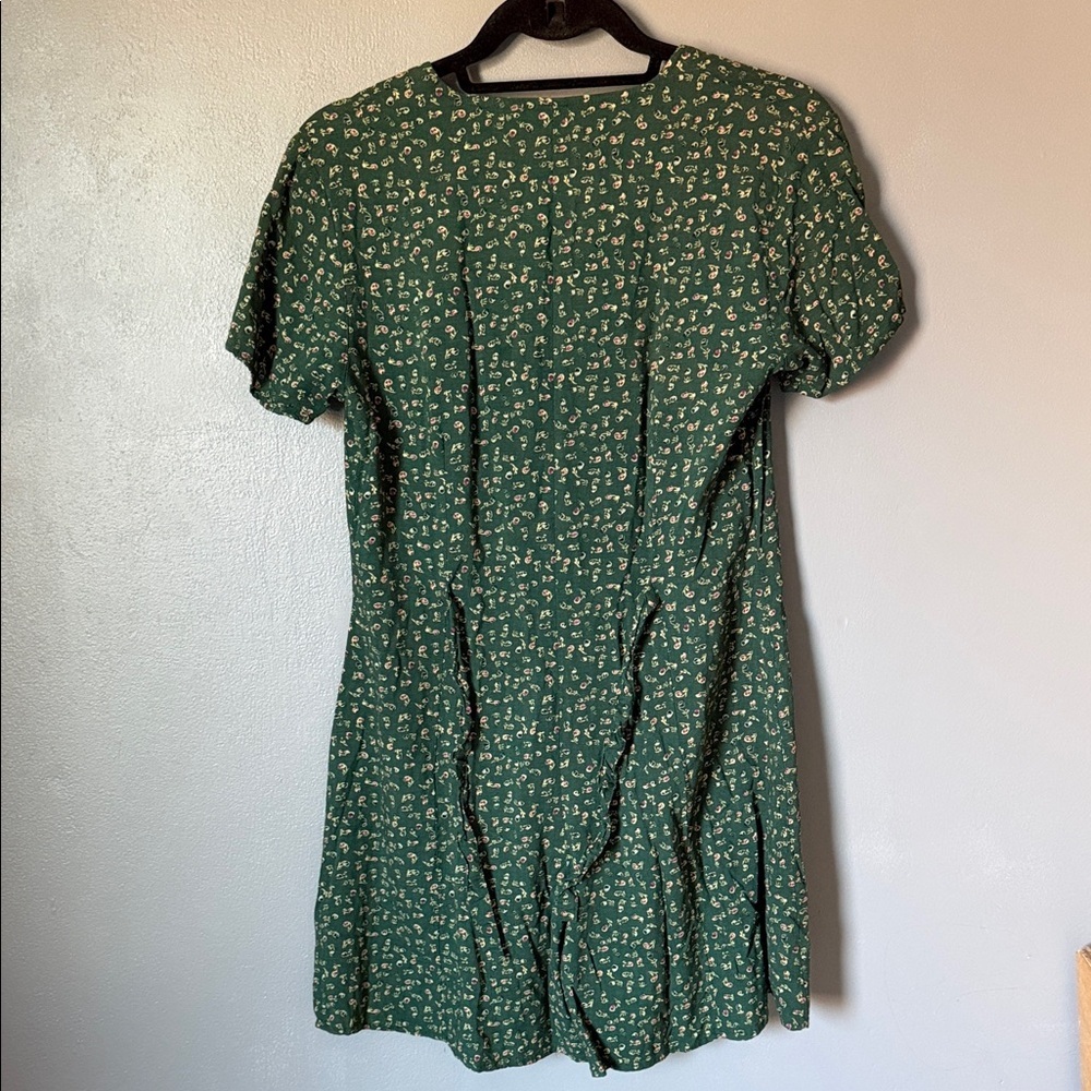 Honors Women’s Cottagecore Floral Ditsy Buttondown Midi Romper Small - Picture 7 of 9